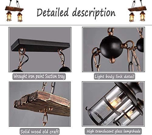 GHY Lampade a Sospensione Vintage Lampadari