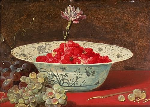 Impression d'art tableau fraises Frans Snyders toile haut de gamme 60x90