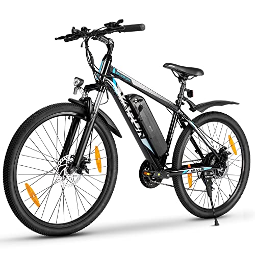VARUN E-Bike 24'/26'/27.5' E-Mountainbike Damen Herren mit Abnehmbarer 36V...
