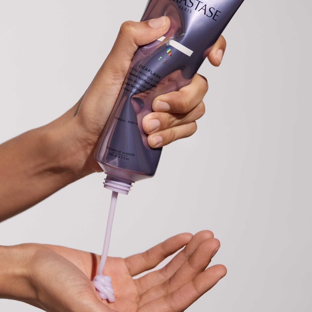 KÉRASTASE Blond Absolu - Routine Éclat & Réparatrice pour Cheveux Blonds - Méchés & Décolorés - à l'Acide Hyaluronique