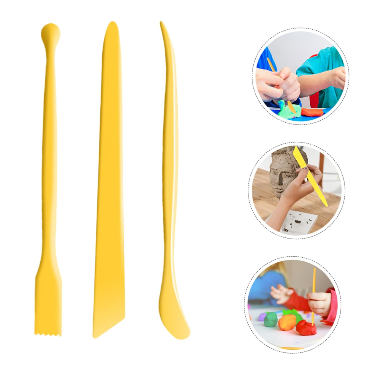 OSALADI 60stücke Teiliges Set Von Modellierwerkzeugen Für Vielseitige Schnitzwerkzeuge Für Töpferkunst Geeignet Für Sculpting Formen Und Kreative Kunstprojekte