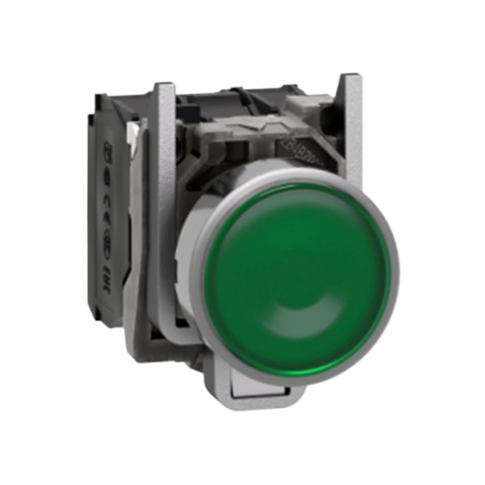 Bouton Poussoir XB4 avec contact 1 NO ZB4BW333 métallique durable