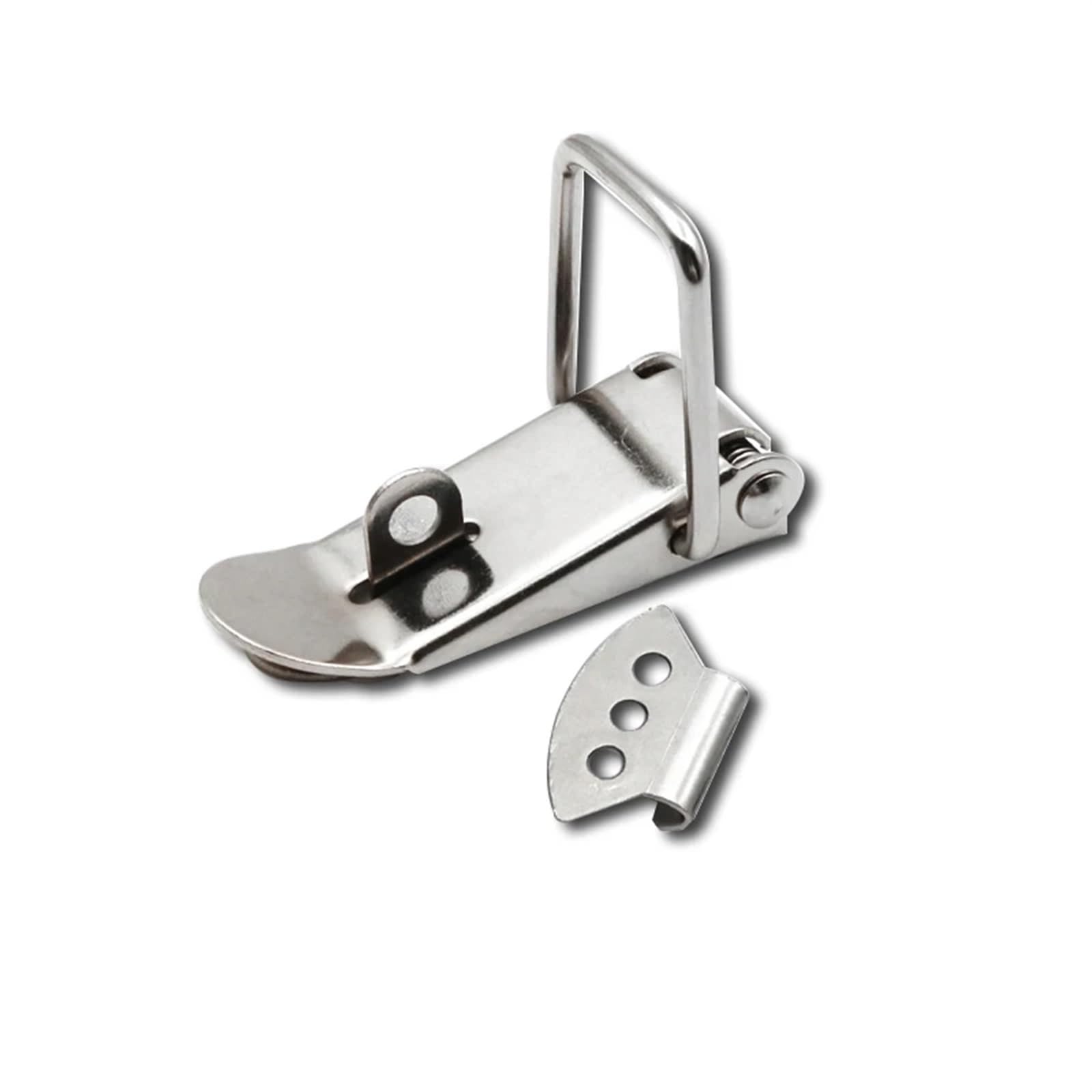 WPOIYHGBY Stainless Steel Buckle 104 Industrial Mechanical Duckbill Lock Drawer Clothing Cinet Door Wooden Box Buckles 1Pcs