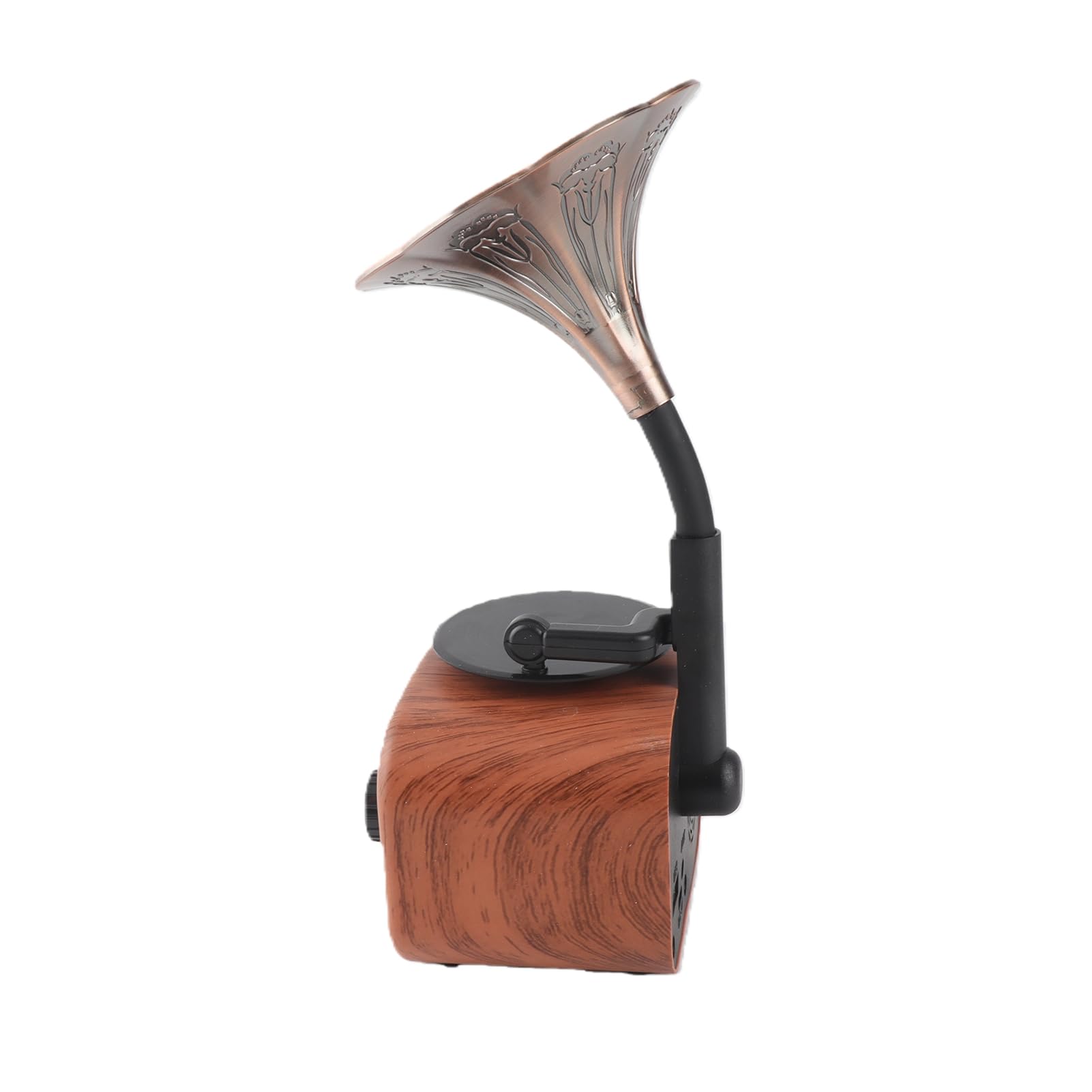 Mini Altoparlante Bluetooth, Design retrò, Potenza 5W (Noce)