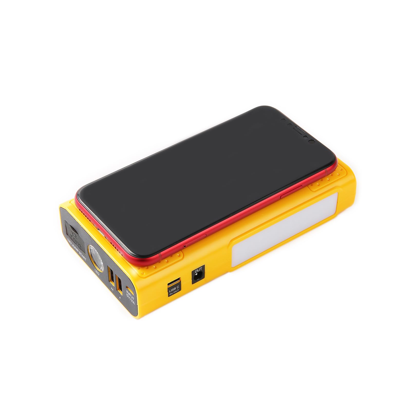 Hummer Avviamento batteria 12V / 2000 Amp, / 10000 Ah Hummer HXPRO con funzione Powerbank 37000 mWh, e ricarica wireless PD 45W