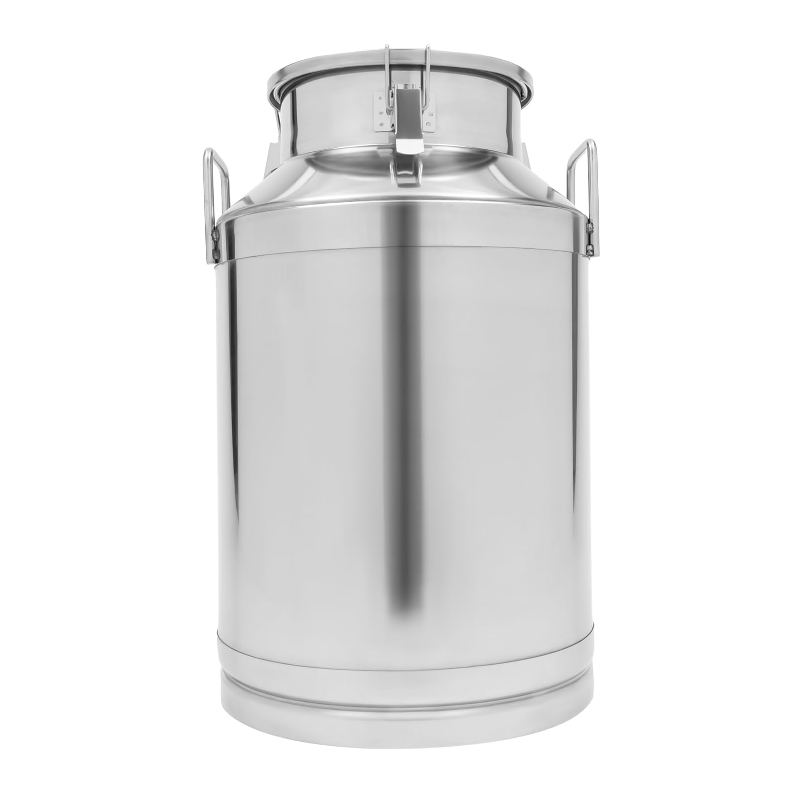 AYCDL Pail Milk Can Bucket,Stainless Steel Ice Bucket 15.85 Gallons 60 Liters Fermenters Airtight Beer Oil Barrel Tea Canister Sealing Easy to Use and Portable