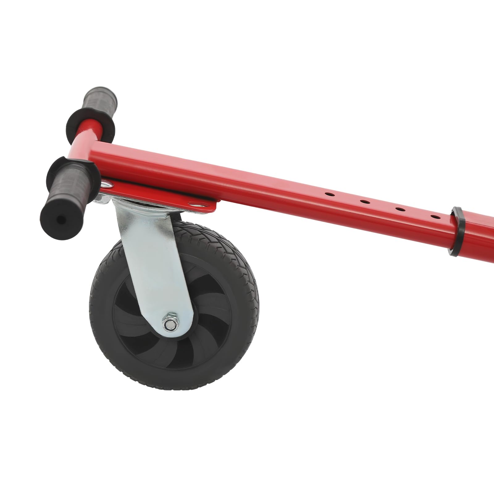Go-Kart avec double amortisseur, accessoire de fixation de siège pour hoverboard de 16,5 à 25,4 cm, longueur du cadre réglable, support de siège pour adultes