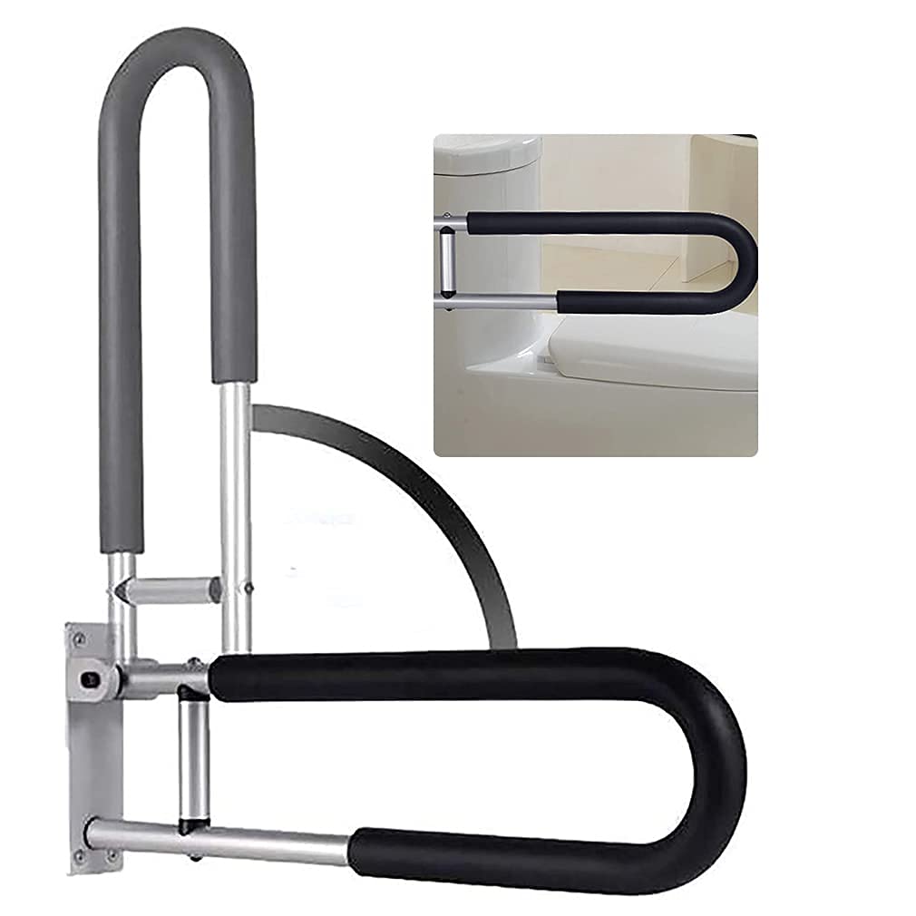 Handicap grab bar non glissement en alliage d'aluminium pour salle de bain