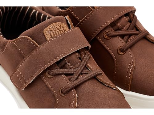 Image of HEYDUDE Toddler Boys' Paul Pro AC Classic | Easy On Canvas Shoes with Strap Made for Everyday Play