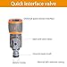 YOQVQOY 1 Kit Flush Adapter – Quick Connect Hose Fittings, Universal Flush Kit Compatible with All 4-Stroke Engines, Quick Release Adapter for Easy Connection (1)