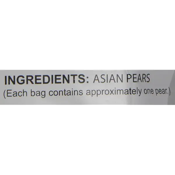 Crispy Green Fruit Snacks, Crispy Asian Pears, 2.2-Ounce Pouches (Pack of 3) 3