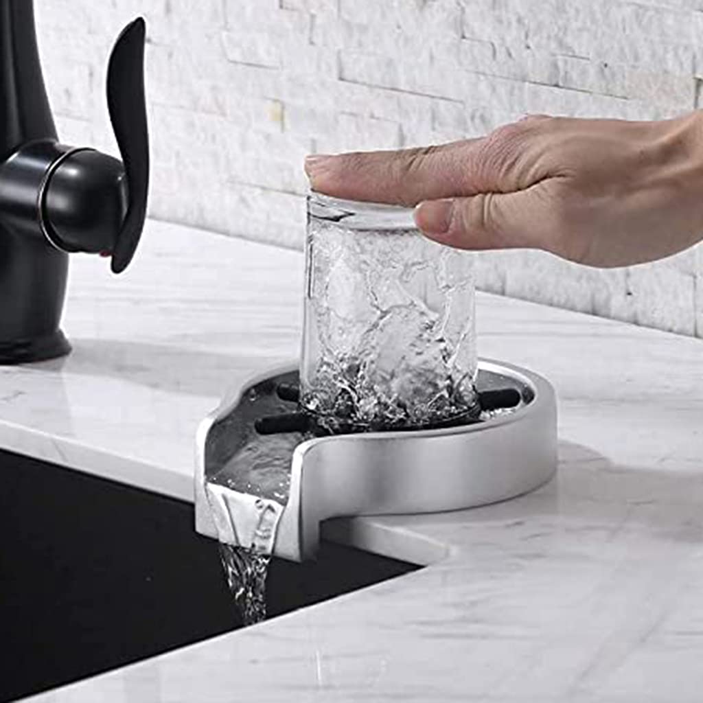 Lavabicchieri Automatico Per Lavello - In Acciaio Inox, Pulizia A Spruzzo, Per Bar E Uso Domestico
