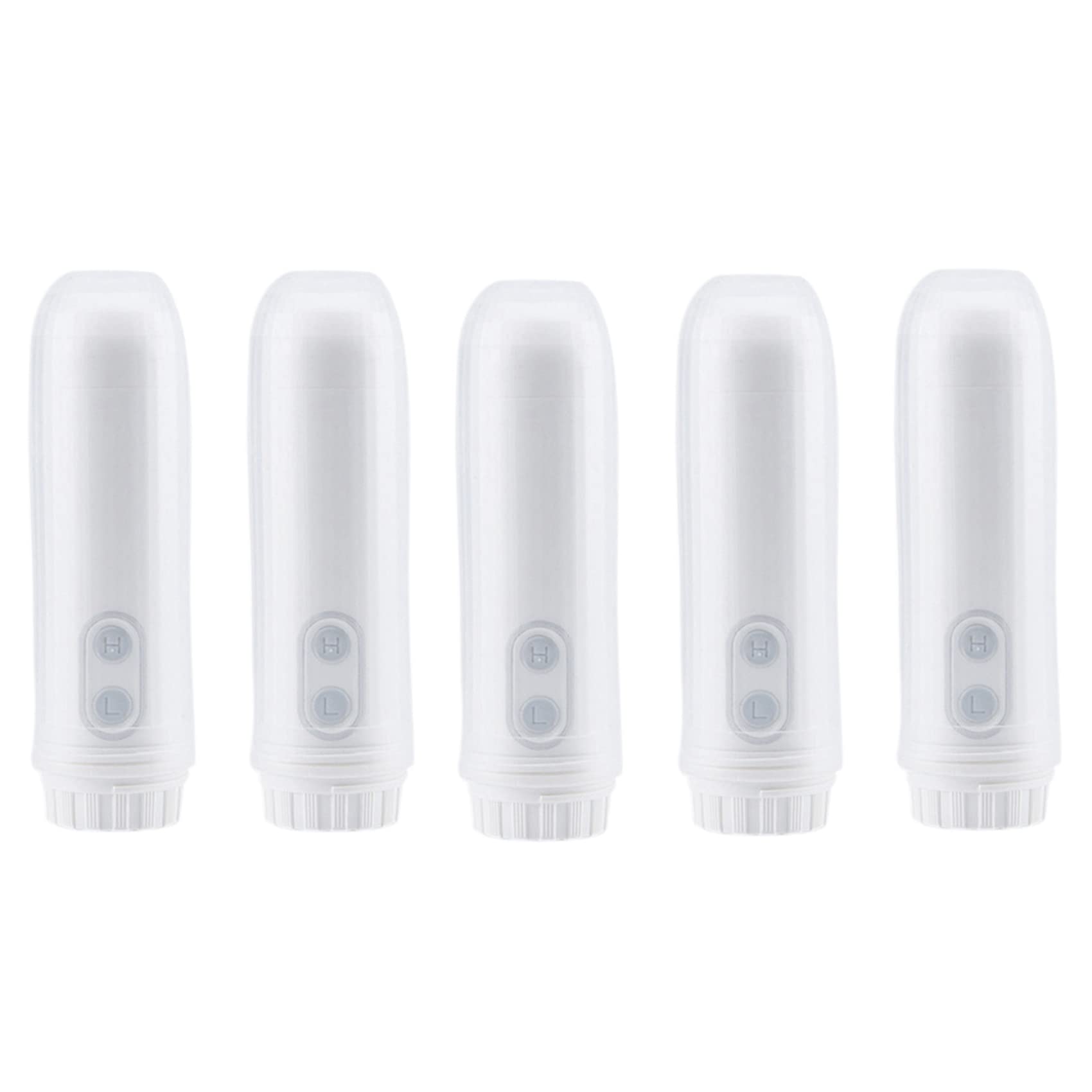 Hndhbfgrt 5X Automatic Electric Bidet Sprayer Travel Shower Travel Cleaning Portable-White