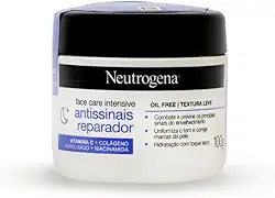 Neutrogena Hidratante Facial Antissinais Reparado Face Care Intensive, 100g