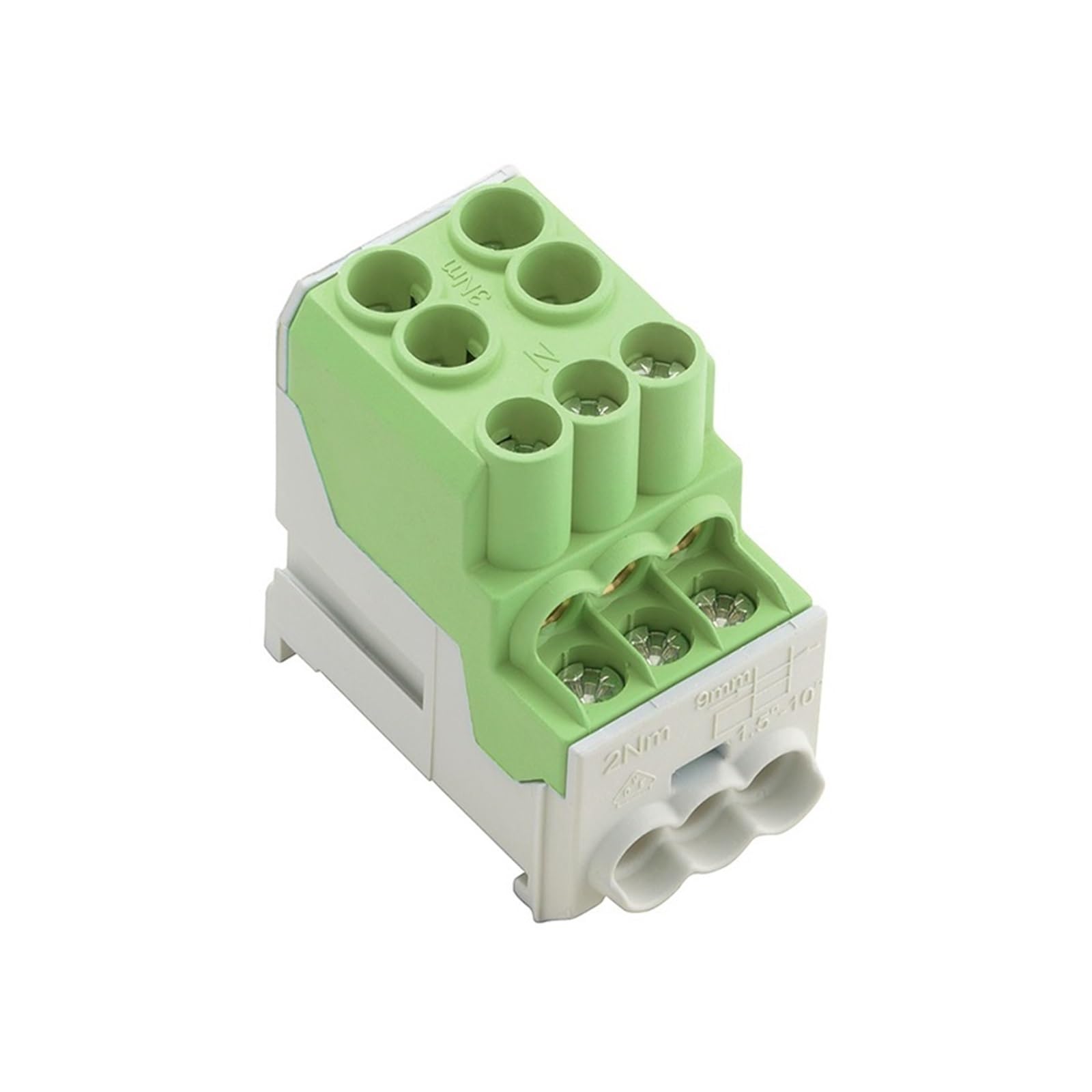 Accessoires for bornier à cadre de serrage - Module de sous-distribution, WPD 100 2X25/6X10