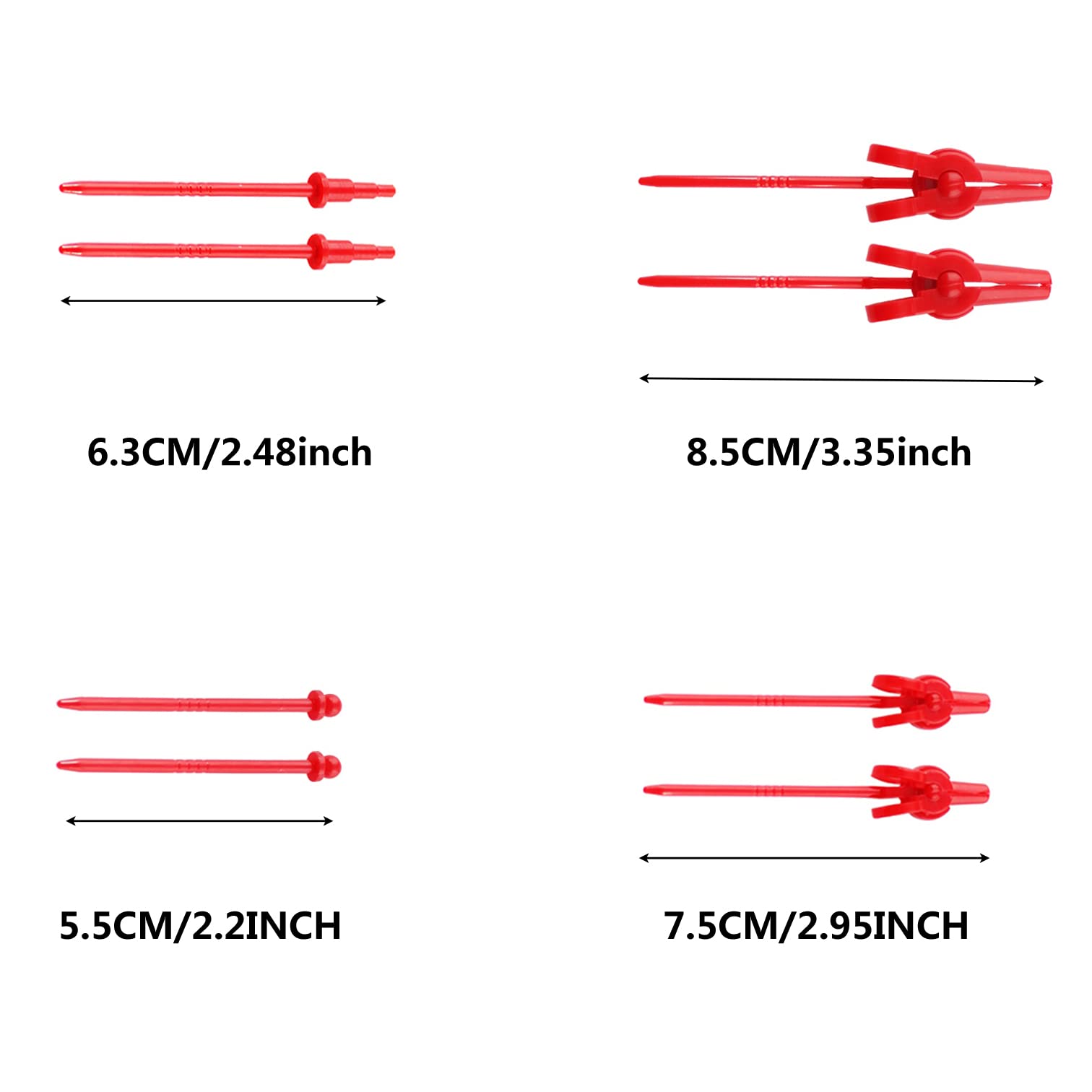 HUBEST Airbrush Painting Stand Base Holder with 18 PCS Plastic Gundam Model Painting Alligator Clip Sticks for Holding Model Parts DIY Card Photo Memo