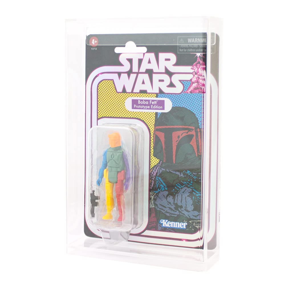 Morax Acryl Case STAVO FLIP Aufbewahrungsbox Schaukasten für Reaction Figuren Star Wars (3 Stück)