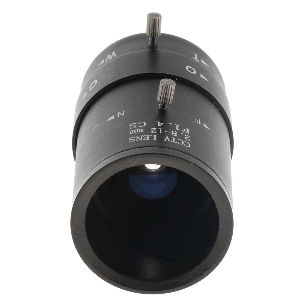 2,8–12 Mm 1/3" .4 Objektiv mit Manueller Blende Und CS Anschluss für Sicherheits Und Überwachungskameras