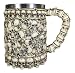 Ebros Large Ossuary Heaps of Skulls And Bones Graveyard Mug Beer Stein Tankard Coffee Cup For Drinking 14oz Alchemy Macabre Wizards And Druids Myths And Legends Themed Novelty