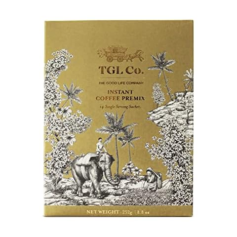 TGL Co. Instant Coffee Premix Sachet 14 Sachet 252 Gram (Each Sachet - 18g) Cover