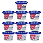 Haltons Moisture Absorber Dehumidifier - Condensation Remover for Damp, Mould, Home, Wardrobe, Kitchen, Bathroom, Basement, Garage, Bedroom, Caravan, Office - 10 Pack/500ml