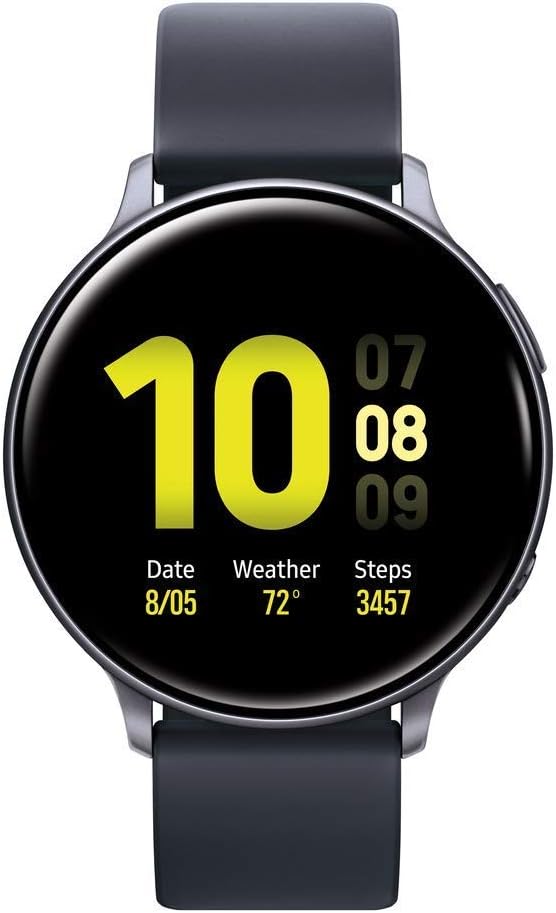 Samsung Galaxy Watch Active2 (40mm) Aqua Black, US Version (Renewed)