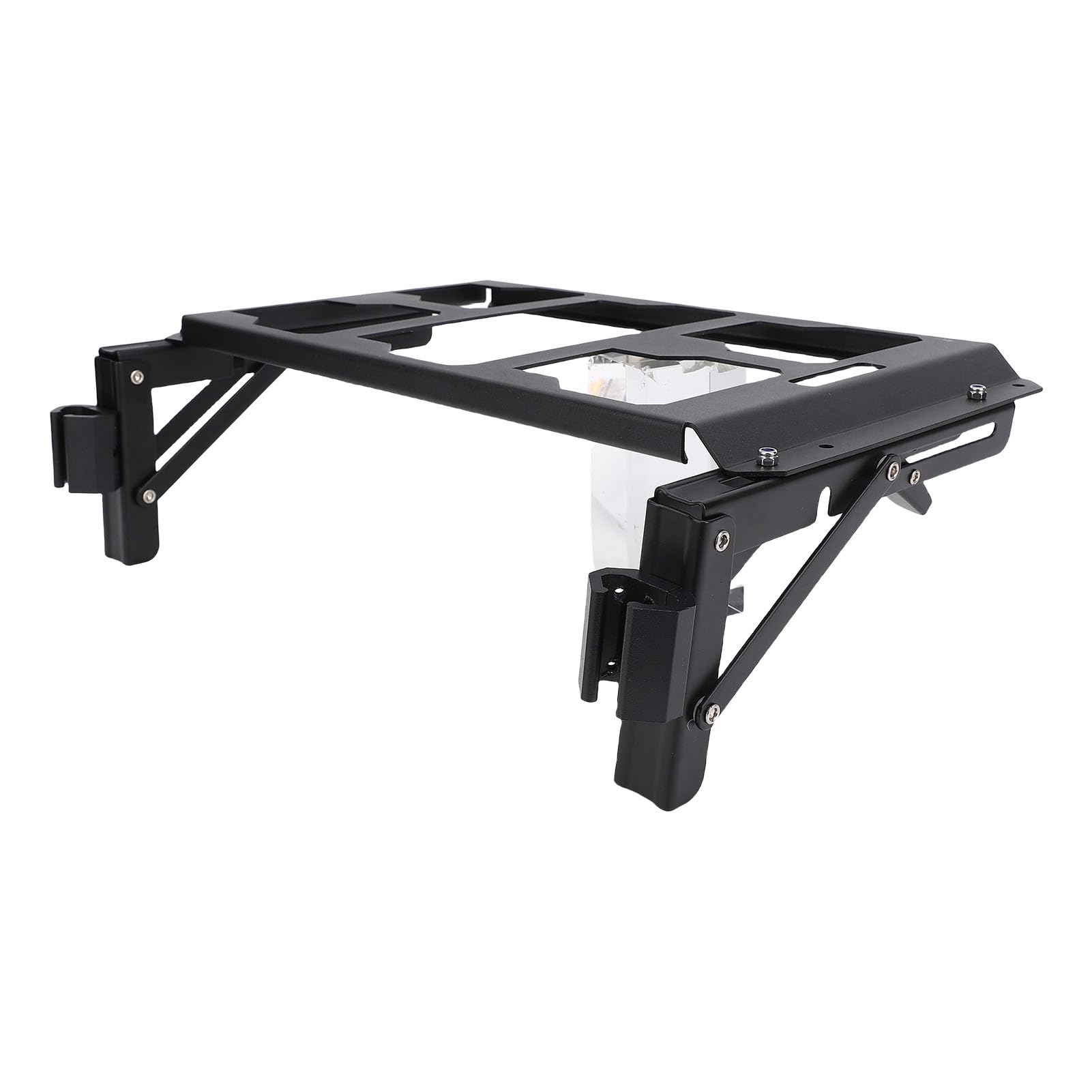 Tbest Supporto Laterale per Cassone, Design Pieghevole in Lega di Alluminio