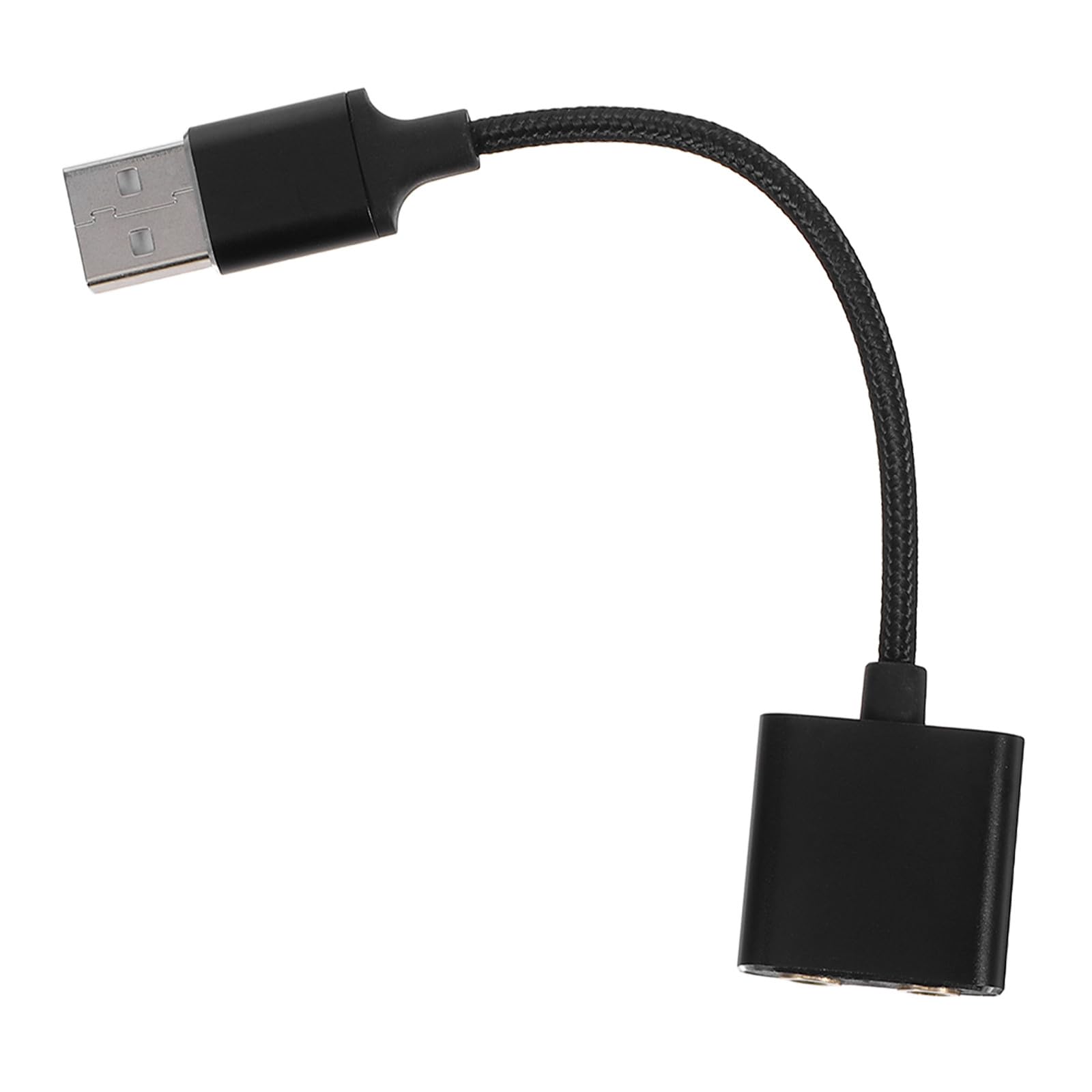 Zerodeko External USB Sound Card Adapter with Headset Jack and Microphone Input for PC Laptop Desktop, Black Audio Input Converter Compatible with Windows and Tablets