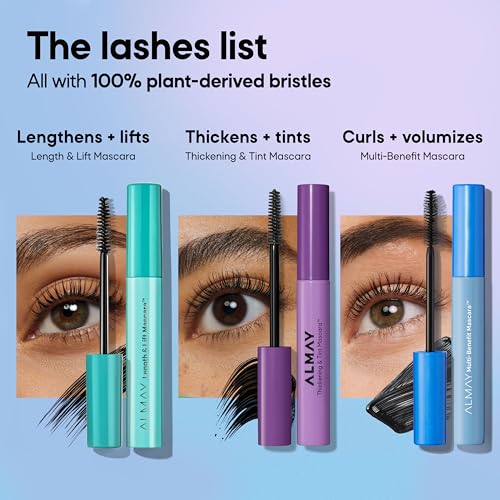 Almay Length & Lift Mascara – Blackest Black, Hypoallergenic — view 13