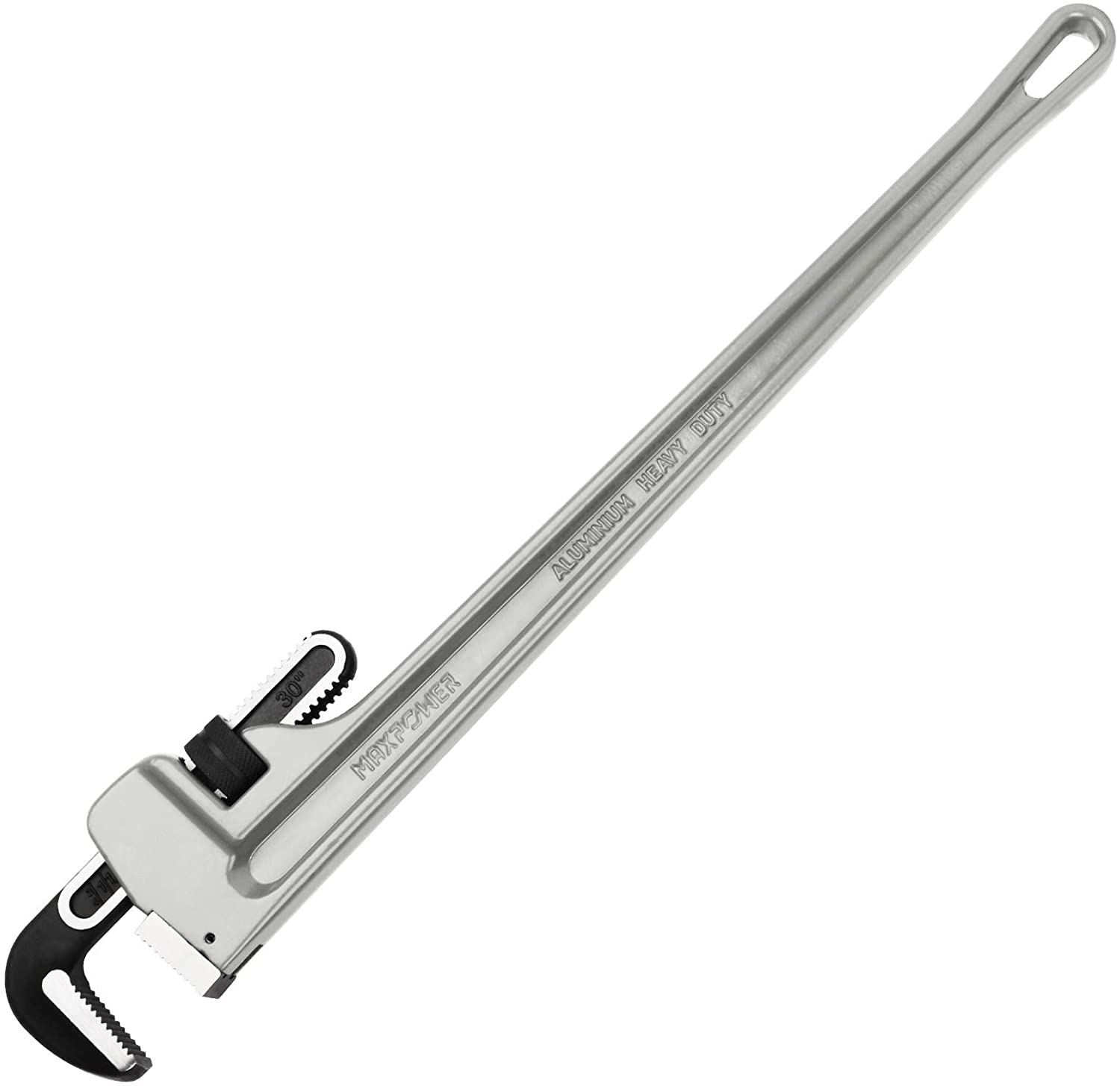 Clé à Griffe Grande Taille 750mm en Aluminium MaxPower pour Serre-Tubes