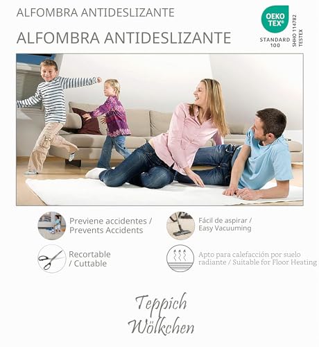 Miniatura 6 de Teppich Wölkchen Antideslizante Para Alfombras Alfombra Antideslizante Universal Para Cajón Maletero De Coche 70 X 140 Cm