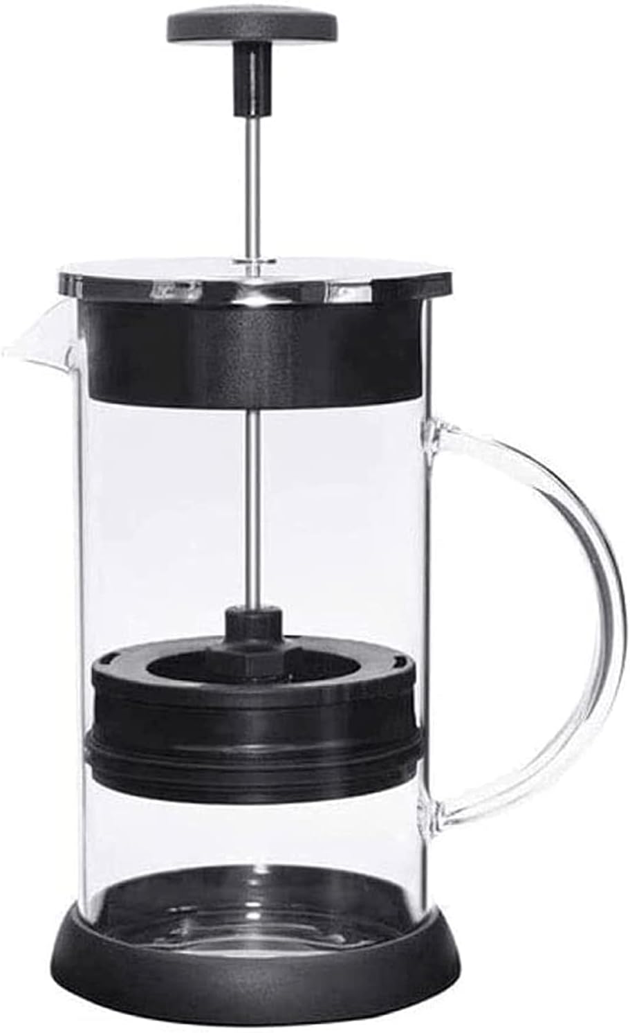 French Coffee Press 34 Oz - 1000 ml - Espresso and Tea Maker with Triple Filters Stainless Steel Plunger and Heat Resistant Borosilicate Glass