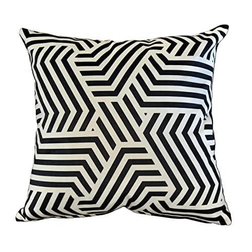 DECONIQ Samt Kissenbezug 40x40 Kissenhülle SofaKissen Dekorative DekoKissen Innenarchitektur Zierkissenbezug Cover