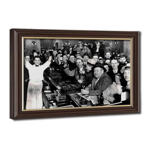 Toile The Night The Prohibition Ended cadeau idéal pour décoration de bureau unique