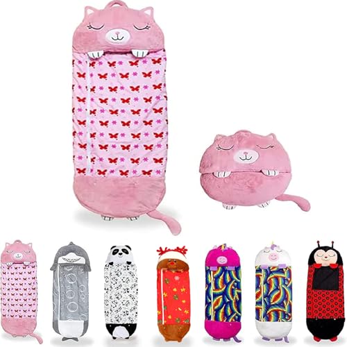 Sacco Letto Peluche Happy Nappers Sacco A Pelo/Peluche Per Bambini