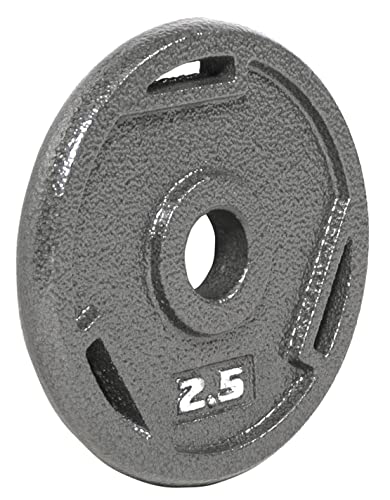 Balancefrom Cast Iron Plate Weight Plate For Strength Training And Weightlifting, Single At1In-2.5 #TOP1