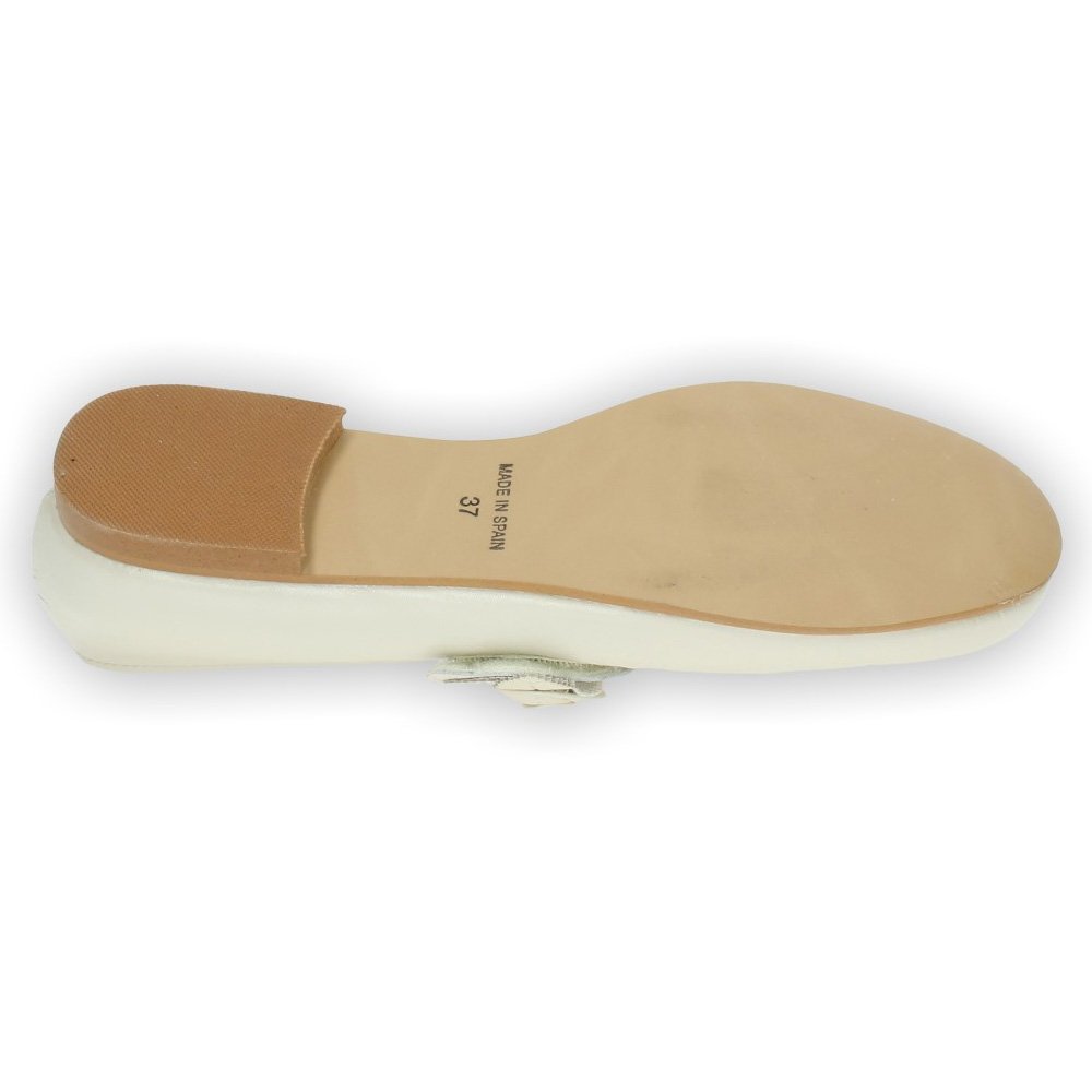 ANGELITOS 990 Mercedes Flor Piel NIÑA Zapato COMUNIÓN BEIG 34