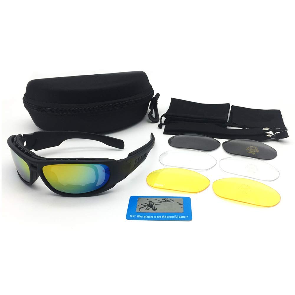 Kask motocyklowy H.Y.B. Okulary rowerowe modne sportowe okulary przeciwsłoneczne do jazdy na rowerze łowienia ryb golfa baseball spolaryzowane okulary przeciwsłoneczne unisex kask na zewnątrz (kolor: Czarny)