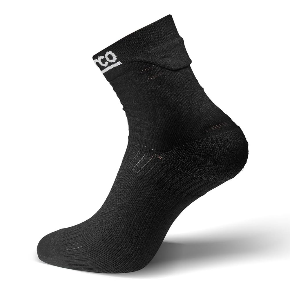 Sparco 01290NR4243 Calcetines HYPERSPEED Negro S T 42-43