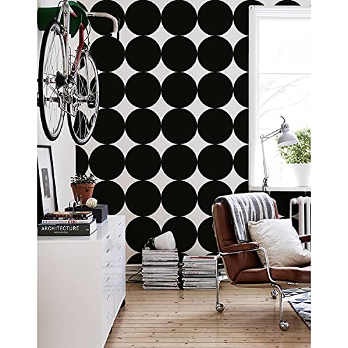 Papier peint pour cacher les imperfections murales 416x254 cm motif points