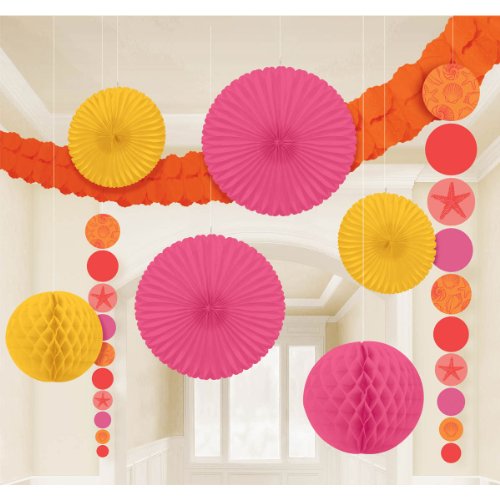 Kit de décoration coquillages d'été : centre de table mer et plage chic