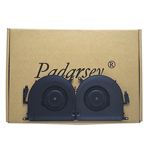 Padarsey Replacement CPU Cooling Fan Left and Right Set for 15