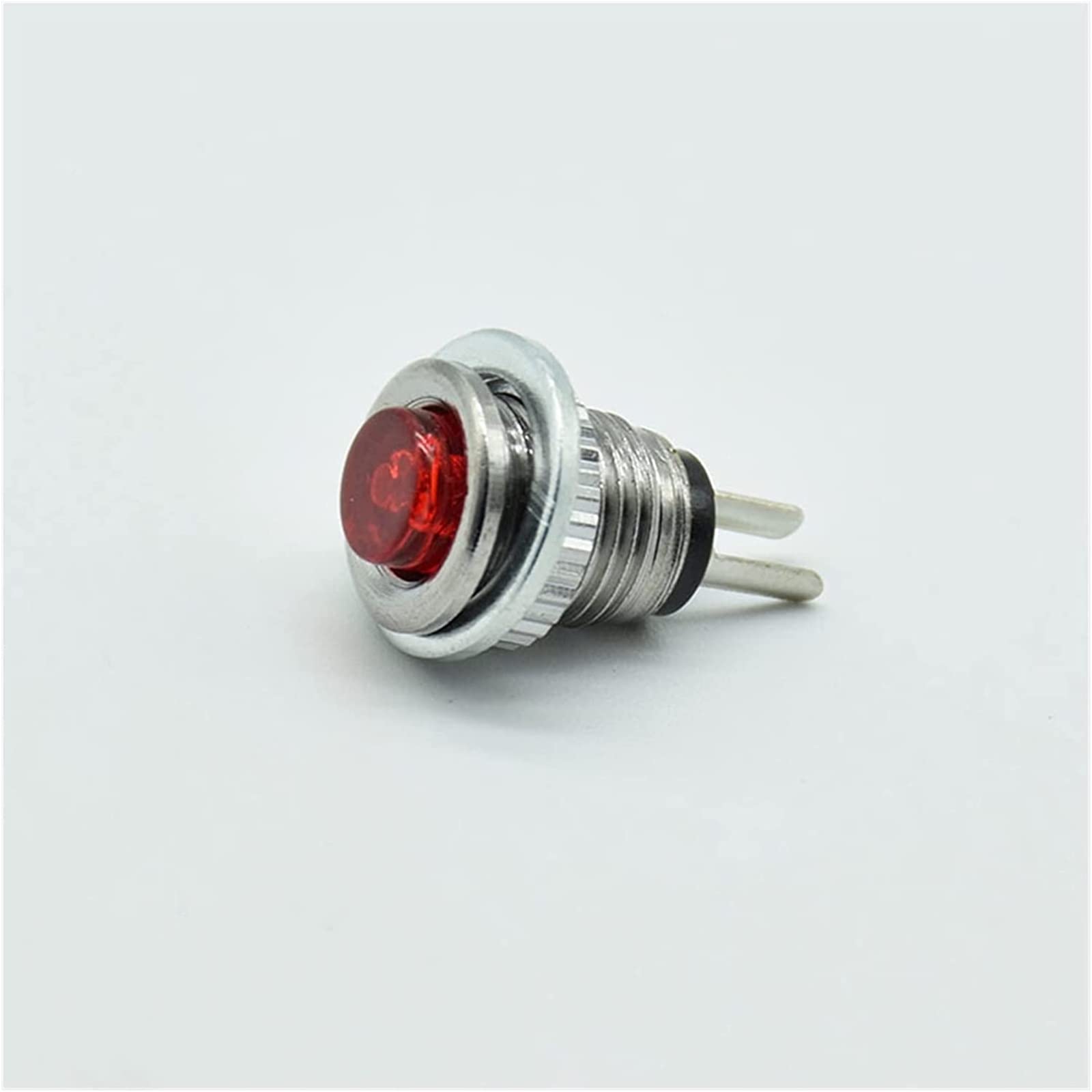 Interrupteur 8 mm 2pin bouton poussoir momentané DS-101 250V AC micro commutateur rond