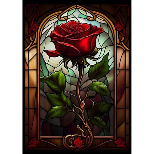 OSLEY Pintura de diamantes, pintura de diamantes 5D DIY para adultos y niños, kit de pintura de diamantes para pared, decoración del hogar, artesanía 30 x 40 cm