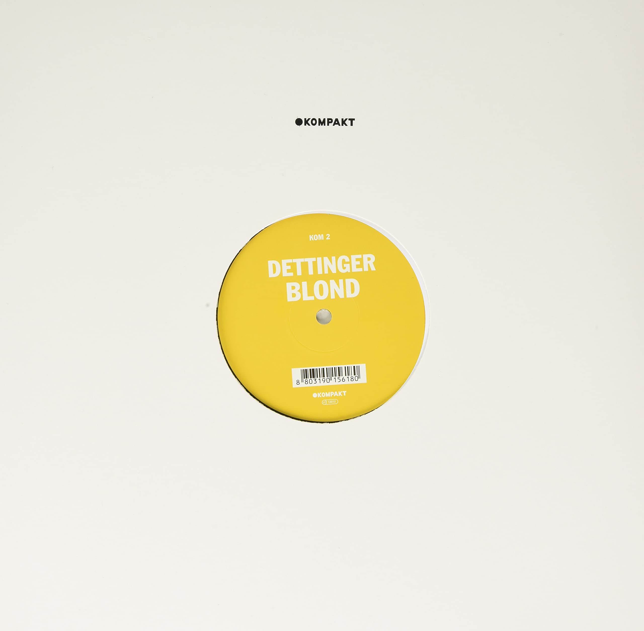 Dettinger Blond 12 Inch Vinyl NEW