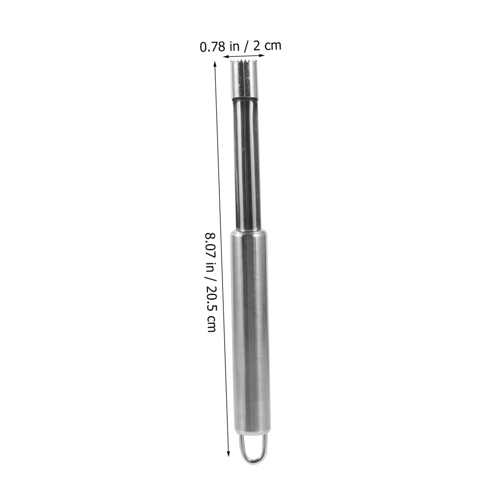 ABOOFAN 1Set Manual Stainless Steel Fruit Core Remover Tool Cherry and Dates Pitting Tool Portable and Lightweight Design for Core Extraction for Outdoor