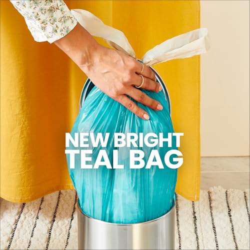 Image of Glad Small Trash Bags 4 Gallon, Febreze Bahama Bliss Garbage Bags, Odor Resistant with Drawstring, 80 Count (Pack of 2)
