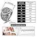 BAVIPOWER Celtic Bear Paw Viking Ring for Men 316L Stainless Steel Norse Scandinavian Vikings Jewelry (8) (Celtic Bear Paw, 13)