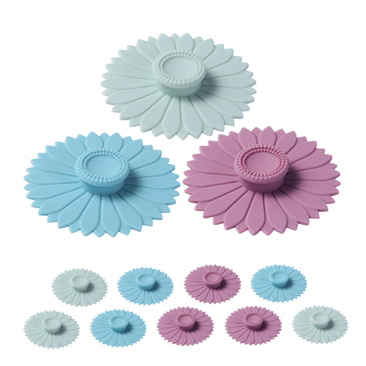 Couvercles en silicone pour tasses à café et mugs hermétiques Zerodeko