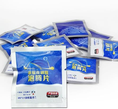 Powerful Windshield Cleaning Tablets Long Lasting Auto Glass Washer Winter Windshield Antifreeze for Clear Viewing Car Tablets for SUV - 2